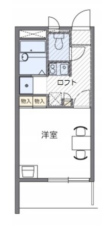 レオパレス村山の物件間取画像